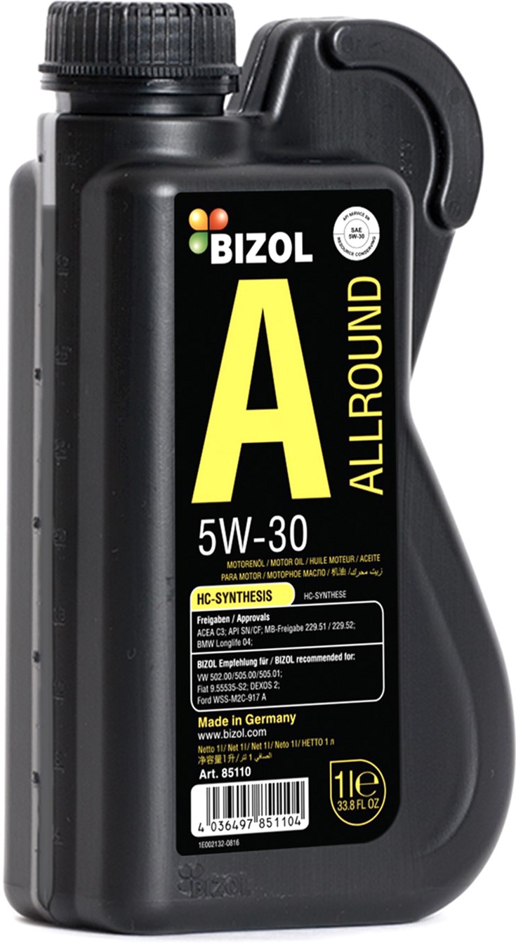 Олива моторна BIZOL Allround 5W-30 1 л (B81330)